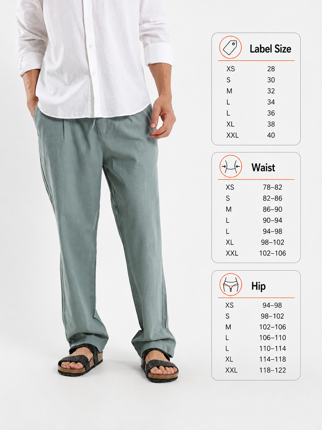 Linen Relaxed Fit Pants