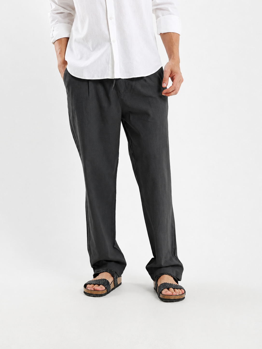 Linen Relaxed Fit Pants