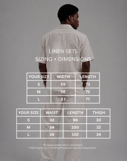 Linen OFF White Set