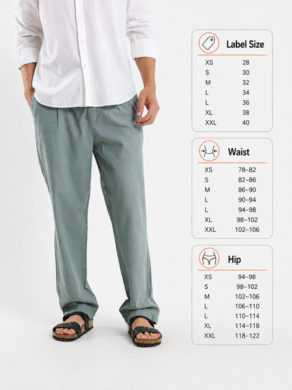 Linen Relaxed Fit Pants