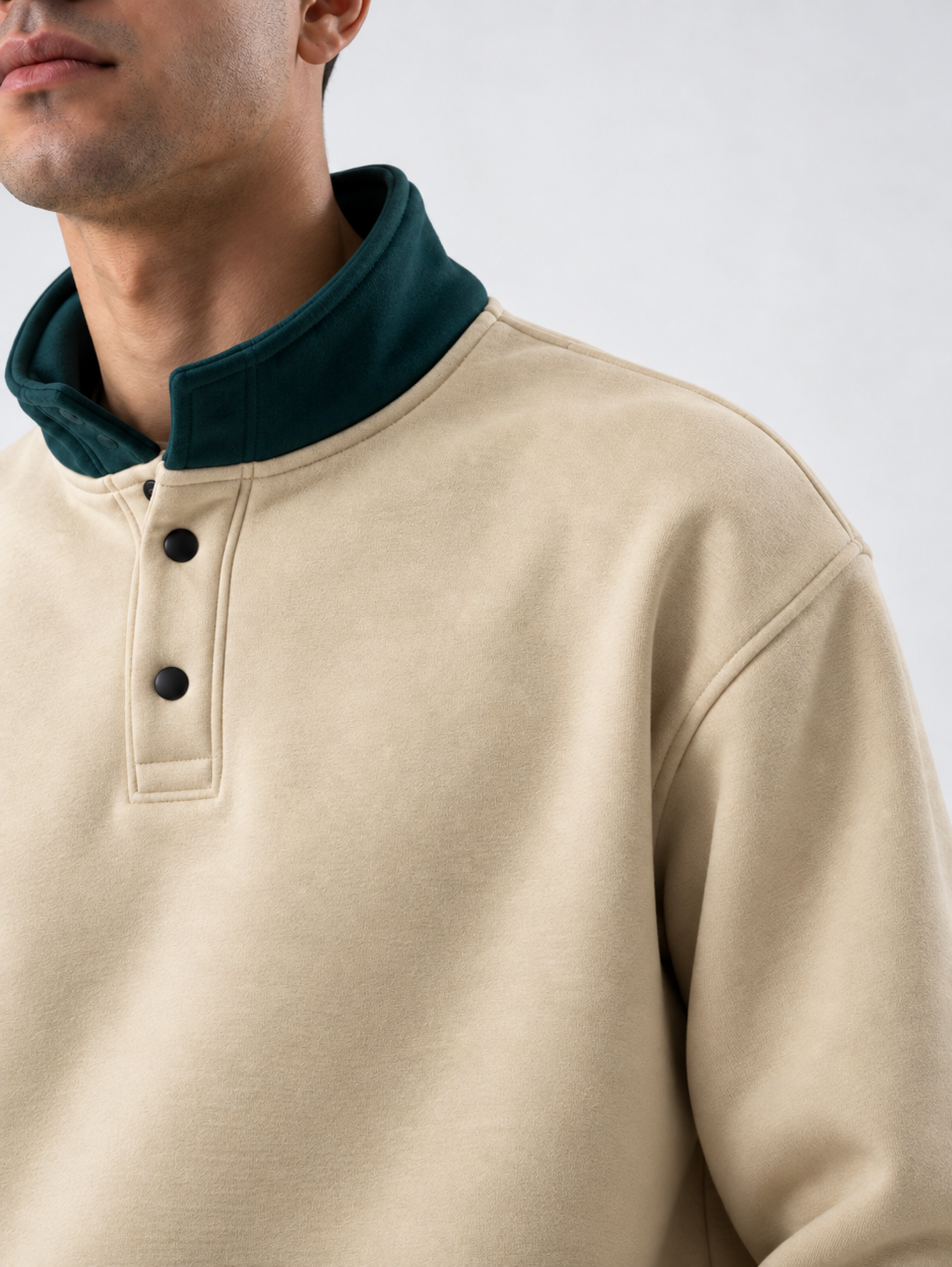 Dual-Tone Henley