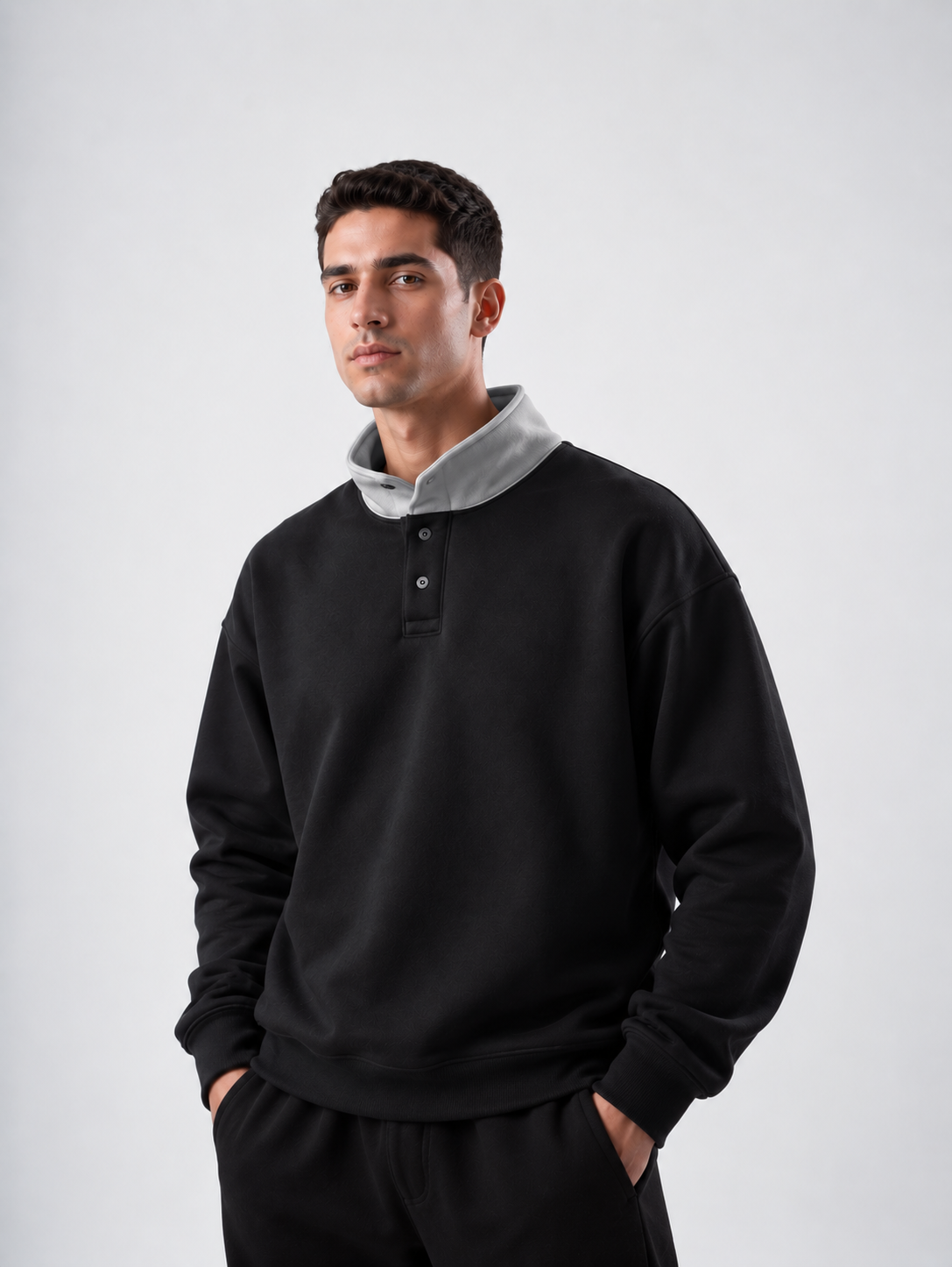 Dual-Tone Henley
